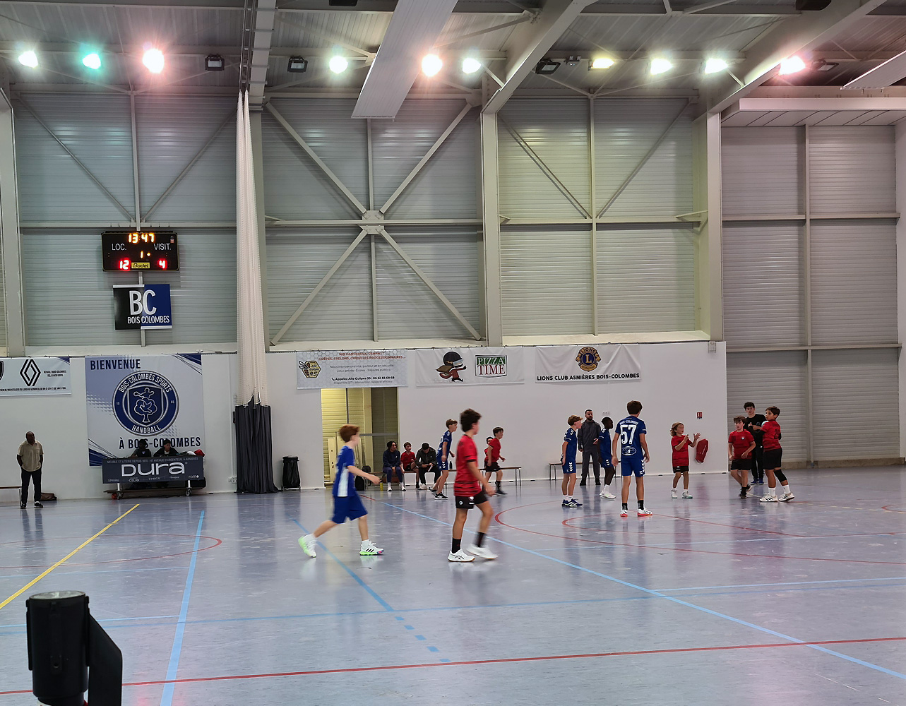 U13M : Tous sur le pont…