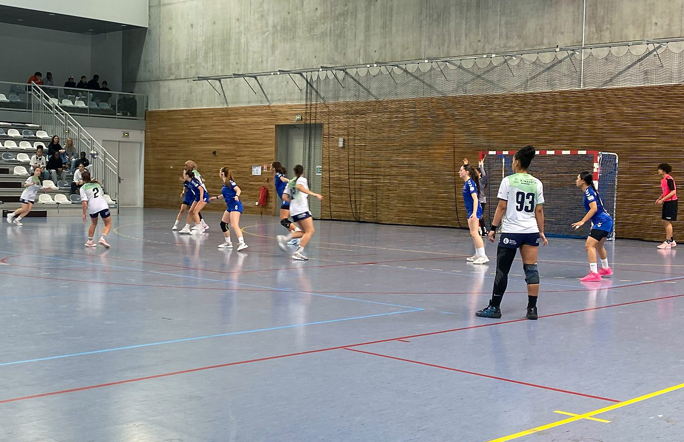 La phase retour dans le viseur…