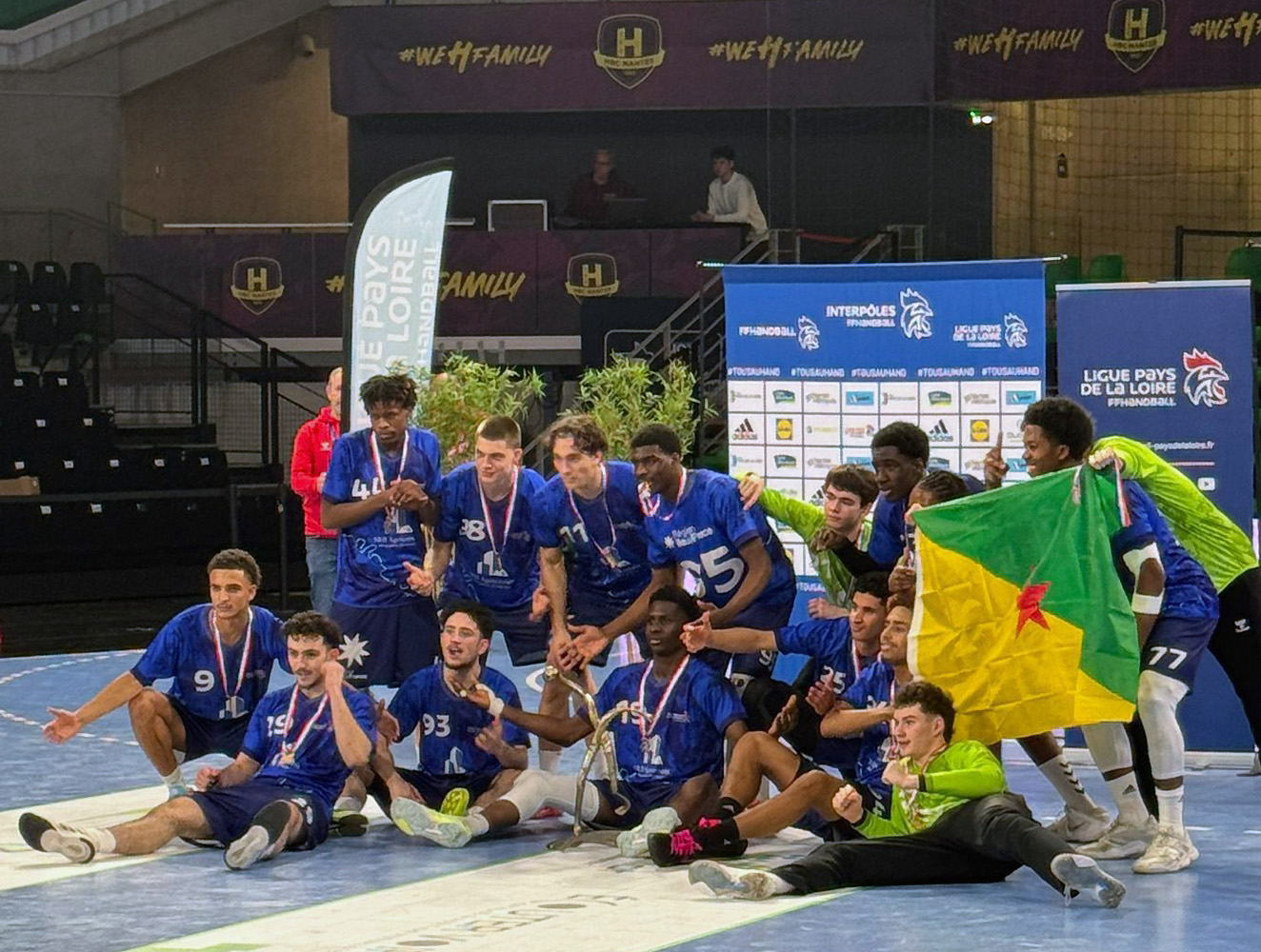 Le pôle IDF champion de France…