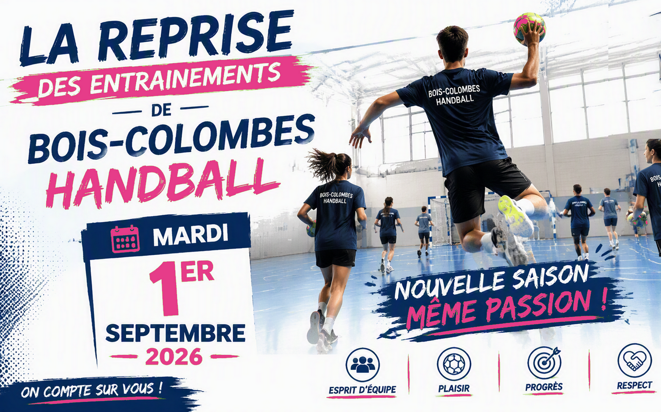 Début de la saison 2026 – 2027…